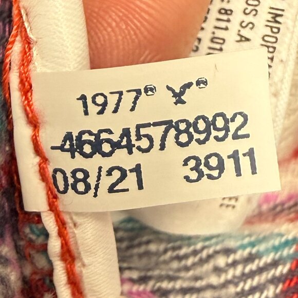 EUC‎ Women's AMERICAN EAGLE Patchwork Super Soft Flannel Button Down | Size L - Picture 11 of 11